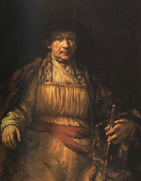 Rembrandt van rijn Self-Portrait Norge oil painting art